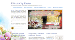 Desktop Screenshot of ellicottcityeaster.com